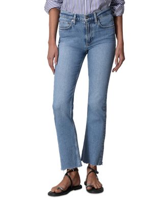 rag & bone - Peyton Mid Rise Ankle Bootcut Jeans in Benson