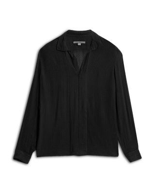 Paul Mesh Regular Fit Popover Shirt