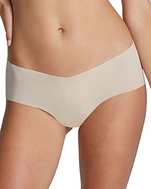 Commando Invisible Rib Tanga In Beige