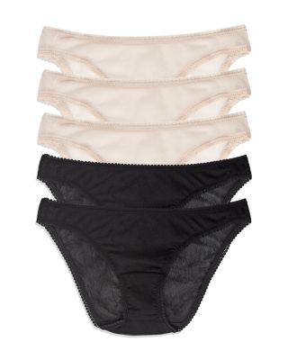 Mesh Hipster Bikinis, Set of 5