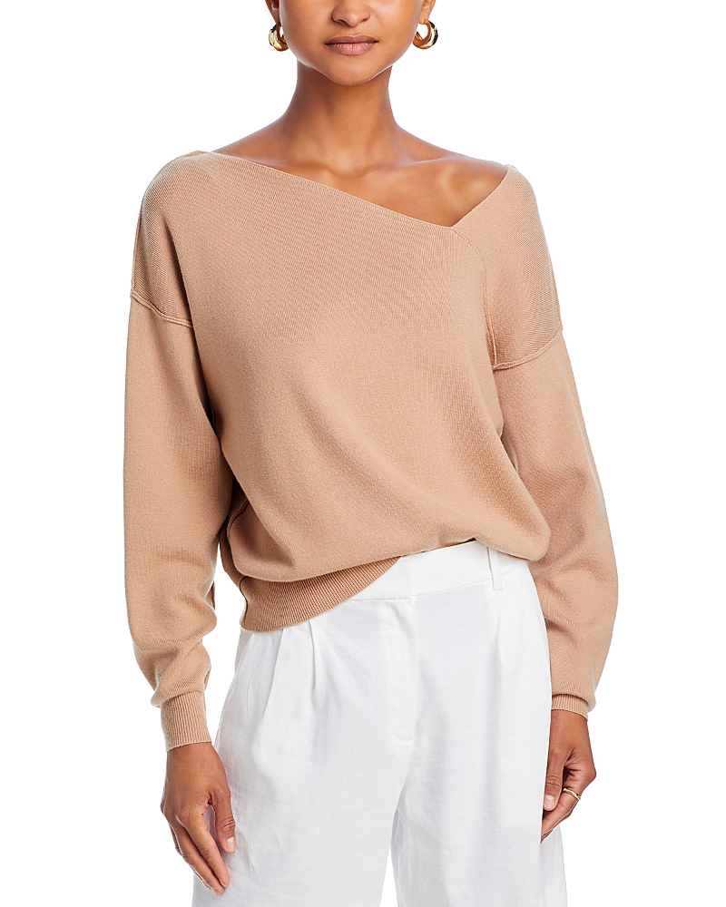 Line & Dot Favorite Geometric Neck Sweater