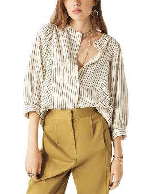 ba & sh Lioba Paneled Shirt