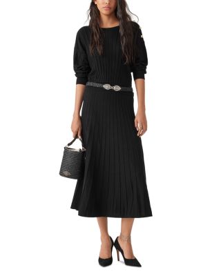 Jada Ribbed Midi Skirt