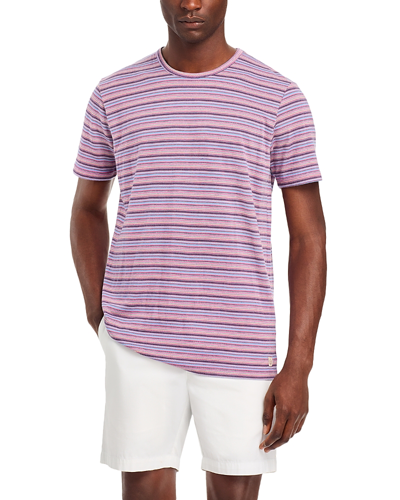 MARINE LAYER STRIPED CREWNECK TEE