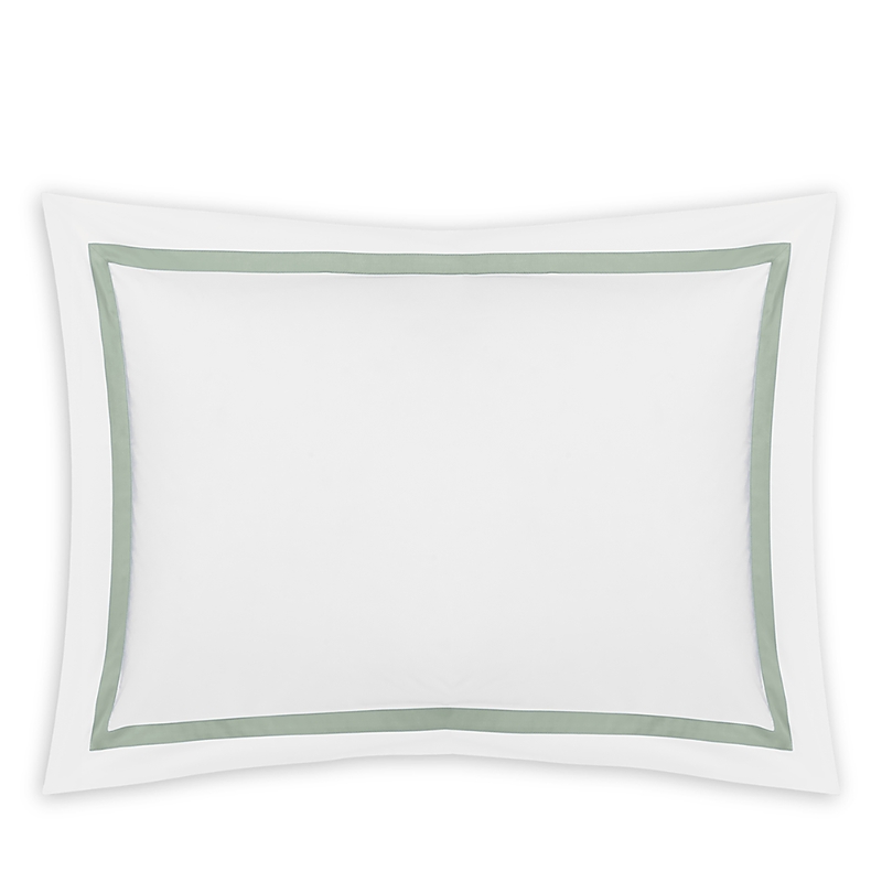 Matouk Lowell King Sham In Celadon