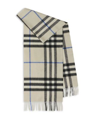 Check Cashmere Scarf