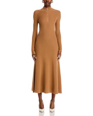 rosetta getty orange dress BIAS POLO TOP