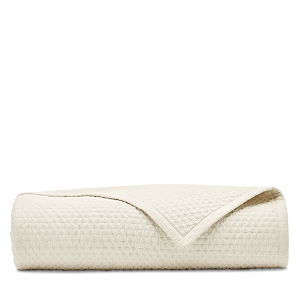 Boll & Branch Organic Signature Textured Stitch Quilt In White