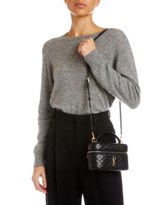 SAINT LAURENT Gaby Vanity Bag in Lambskin | Bloomingdale's