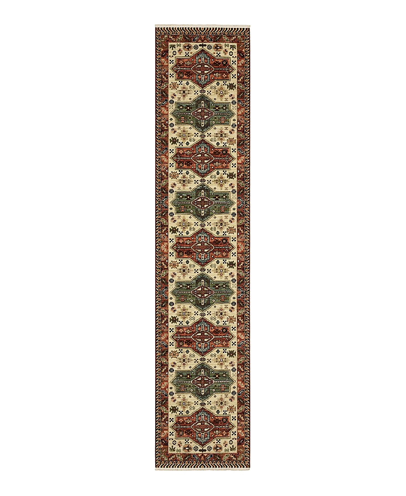Oriental Weavers Lilihan 8022r Runner Area Rug, 2'6 X 12' In Red
