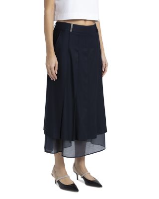 Peserico - Layered Maxi Skirt