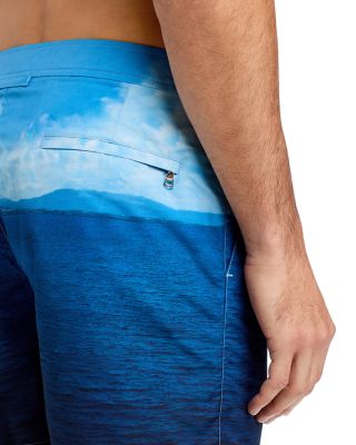 Bulldog Hulton Getty Photo Print Regular Fit 6" Swim Trunks