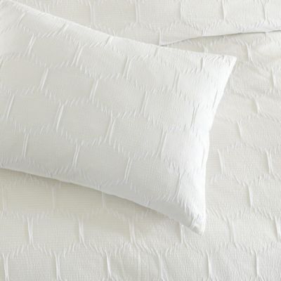 Modern Hexagon Duvet Set, King