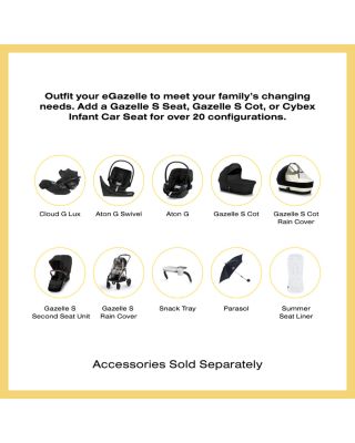 e-Gazelle S Electronic Assist Stroller