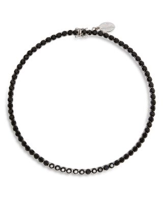 Weekend Max Mara - Dolores Rhinestone Tennis Choker Necklace, 16"