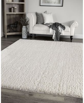 Cotton Tail Solid Area Rug, 5'3" x 7'6"