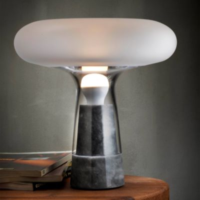Orion Lamp Top with Marble Base