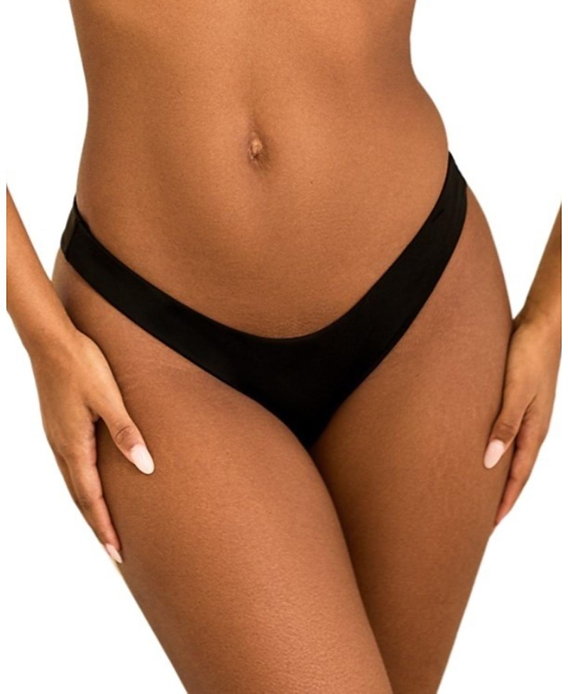 Dippin Daisys Nocturnal Cheeky Bikini Bottom In Black