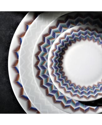  Zig Zag Jarris Dessert Plates, Set of 6