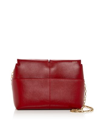 Burberry - Snip Chain Leather Crossbody Bag