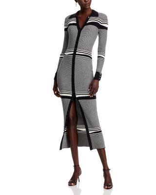 Generation Love - Brixton Ribbed Button Front Dress