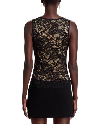 Leila Sleeveless Lace Top