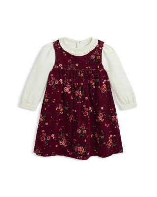 Ralph Lauren - Girls' Cotton Bodysuit & Corduroy Dress Set - Baby