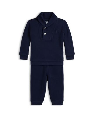 Ralph Lauren Polo Boys French Rib Cotton Pullover Pants Set Baby Bloomingdale s