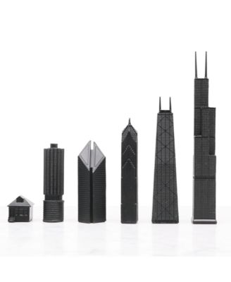 Set Stainless Steel Chicago Edition with Marble Hatch Board - Ages 14+