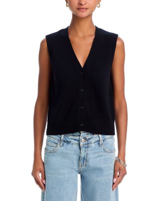 トップス Rejina vest set / brack Braided Vest With Zippered