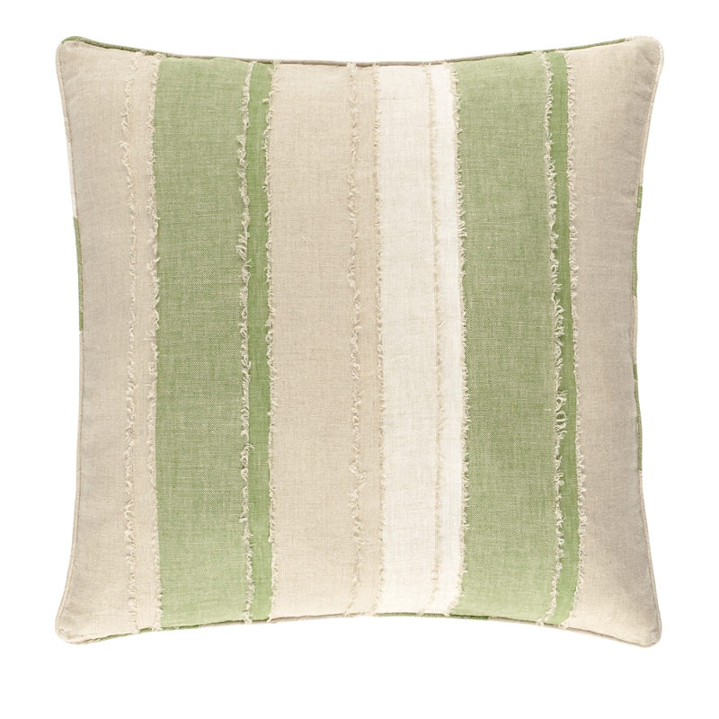 Annie Selke Moon Hills Linen Euro Sham In Olive