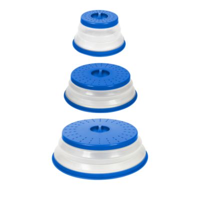Tovolo Collapsible Microwave Food Cover, Set of 3