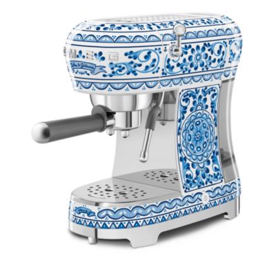Smeg - Dolce & Gabbana 50's Retro Style Aesthetic Blu Mediterraneo Espresso Coffee Machine