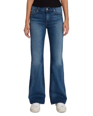 Tailorless Dojo High Rise Flare Jeans in Disautlght