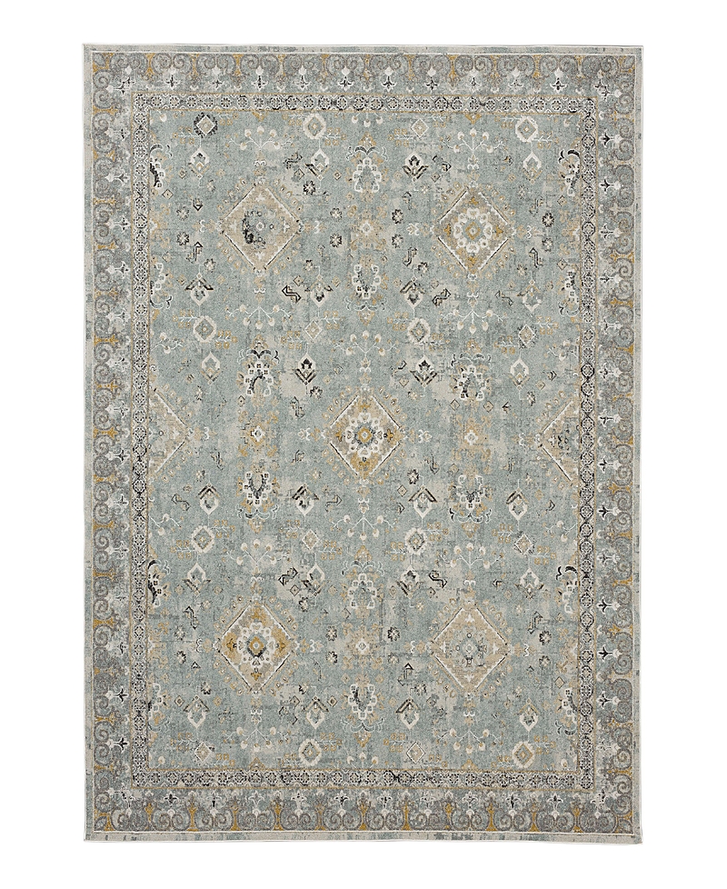 Karastan Windermere Ravenglass Area Rug, 6'6 X 9'10 In Blue