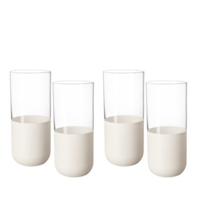 Villeroy & Boch - Rock Blanc Highball Glass, Set of 4