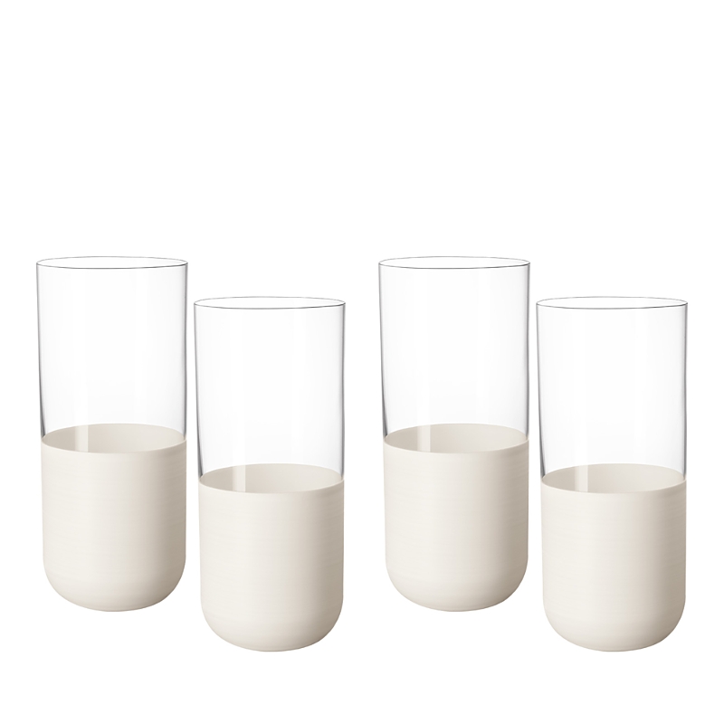 Villeroy & Boch Rock Blanc Highball Glass, Set of 4