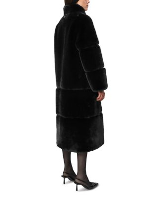 Sylke Long Faux Fur Coat