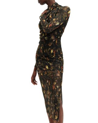 Tia Long Sleeve Mesh Dress