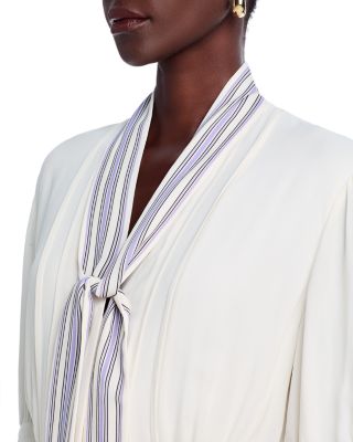 Scarf Neck Dress