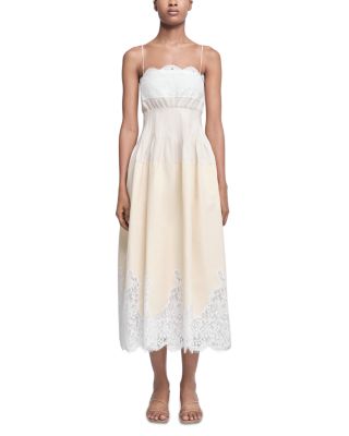 vintage white lace prom dress V Neck Long Lace Prom Dresses Plus Size with Pocket Vintage Formal Dress ARD1949