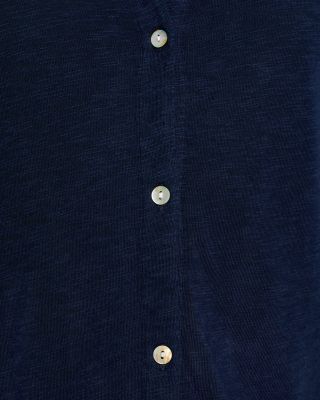 Button Front Knit Top