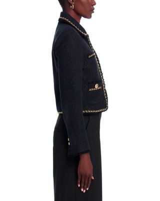 Suvi Chain Trim Tweed Jacket