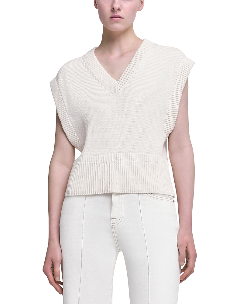Shop Simkhai Erin Vest In Ivory