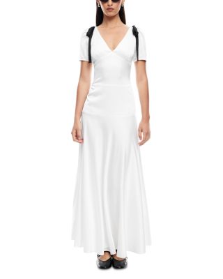 slim fit dress slacks Luna Rosa Maxi Dress - Porcelain - XXS - Women's Women's Dresses - Lioness Fashion