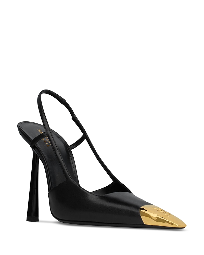 Saint Laurent Women's Jeanne Slingback Pumps