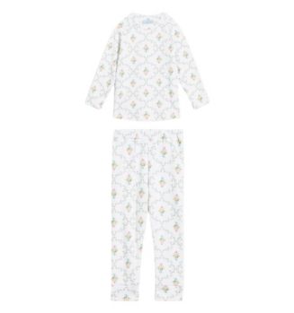 The Paige Pajama Set - Pink Bluebonnet – Hill House Home