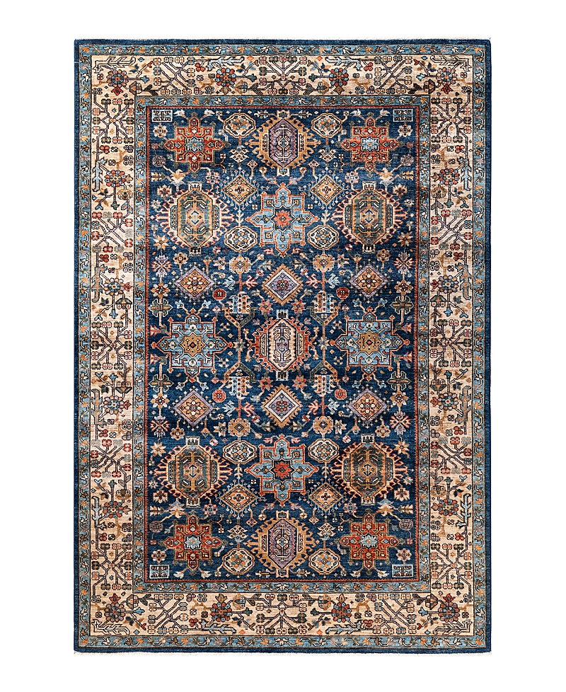 Bloomingdale's Serapi M1992 Area Rug, 6'1 X 8'11 In Blue