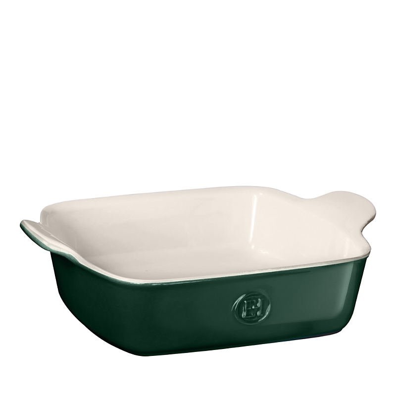 Emile Henry Ceramic Square Baking Dish In Evergreen