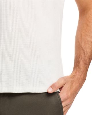 Variegated Texture Polo Shirt